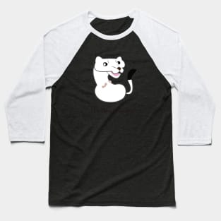 Ermine in Winter Baseball T-Shirt